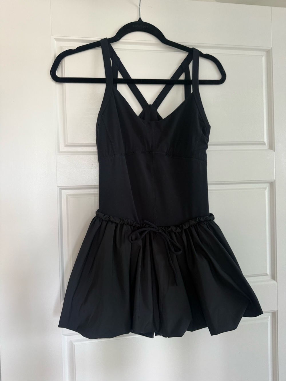 Free People Movement Bubble Mini Dress with shorts